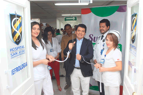Alcalde inaugura nuevo servicio de Nefrología en el Hospital Universitario San José de Popayán
