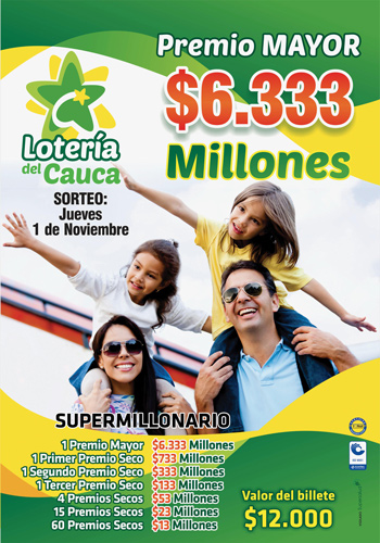 Lotería del Cauca adelanta la navidad con el Súper Millonario Lotería del Cauca adelanta la navidad con el Súper Millonario