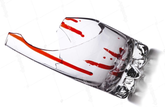 El Vaso roto