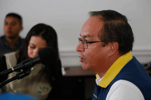 Ricardo Cifuentes, jefe de la Oficina Asesora de Gestión de Riesgo de Desastres