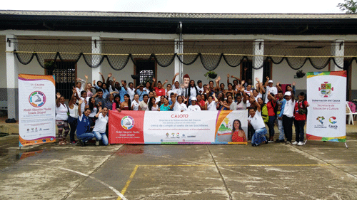 Caloteños trabajan para tener un municipio con cultura de paz Caloteños trabajan para tener un municipio con cultura de paz
