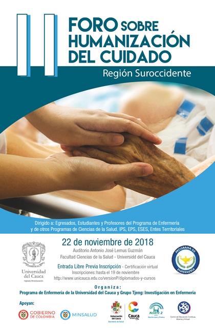 II Foro sobre Humanización del Cuidado en la salud se realizó en Popayán II Foro sobre Humanización del Cuidado en la salud se realizó en Popayán