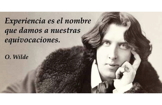 Oscar Wilde, José y el campo de lo lógico