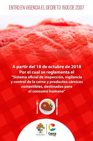 Entra en vigor decreto que garantiza la inocuidad de la carne y productos cárnicos comestibles