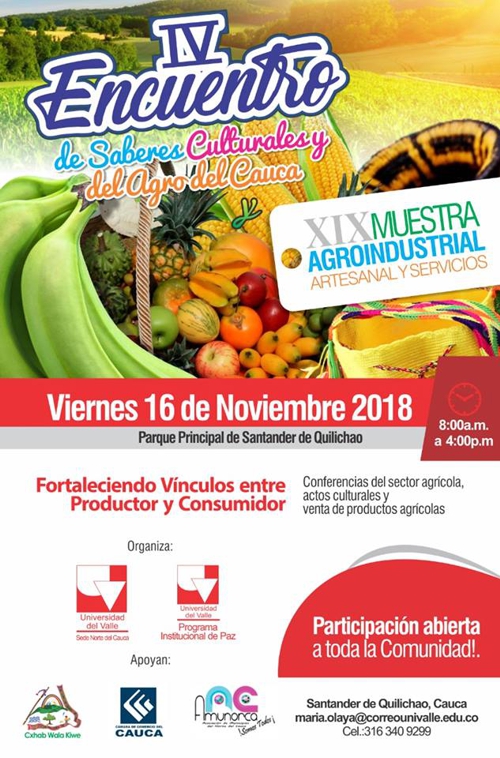 Encuentro de Saberes y del Agro del Cauca