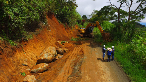 Avanza pavimentación de cinco kilómetros de vía entre Balboa y Argelia Avanza pavimentación de cinco kilómetros de vía entre Balboa y Argelia