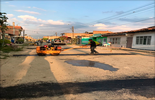 Bacheo y mejoramiento de vías Bacheo y mejoramiento de vías