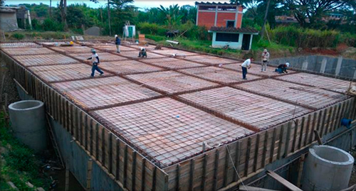 Tanques de almacenamiento de agua terminados Tanques de almacenamiento de agua terminados