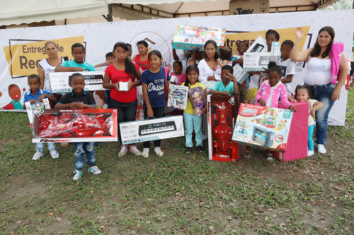 La Cabaña entregó alegría a niños del norte del Cauca y sur del Valle