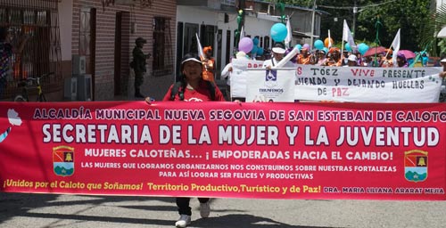 El Cauca unido en el Carnaval por la Vida de las mujeres