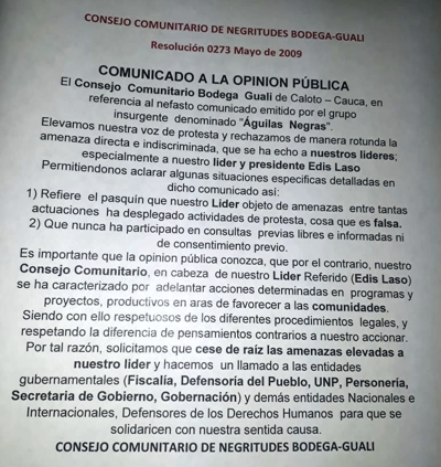 Líderes sociales en zozobra constante