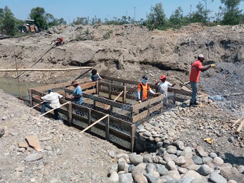 Inició la ejecución de las obras de protección y mitigación de riesgos ocasionados por procesos de erosión del Río Palo