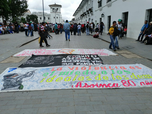 Se mantiene paro campesino en el Cauca