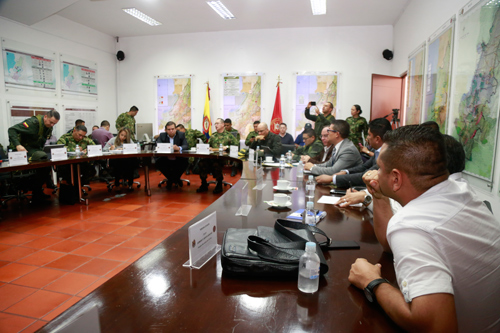 Consejo de seguridad en el Cauca para atender Minga Indígena