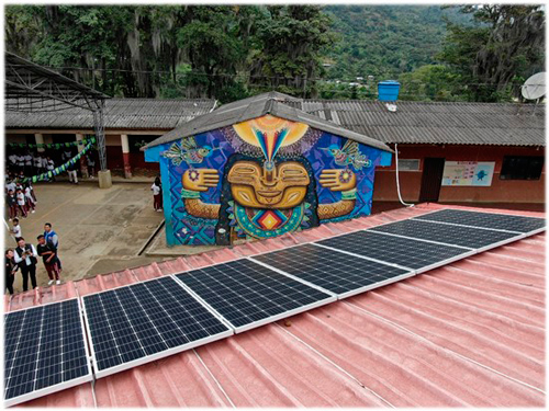 CEO Inaugura proyectos de energía solar en Guachené y Toribío