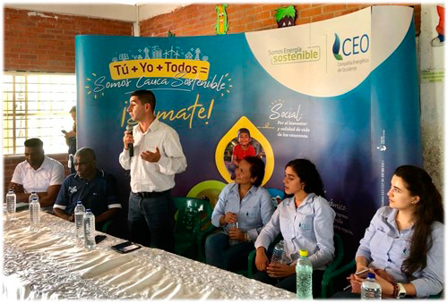 Compañía Energética de Occidente realizó dos proyectos de generación de energía solar mediante la instalación de paneles