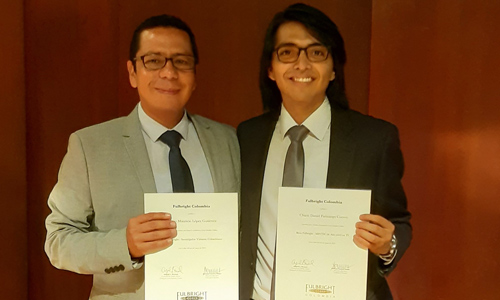 Profesor y egresado de la Universidad del Cauca reciben beca