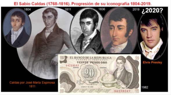 Sabio Caldas después de 200 años se parece a Elvis Presley