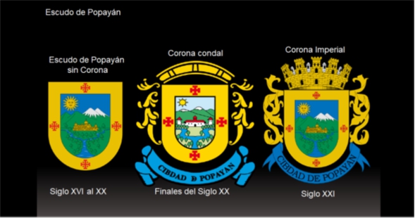 Escudo de la ciudad de Popayán