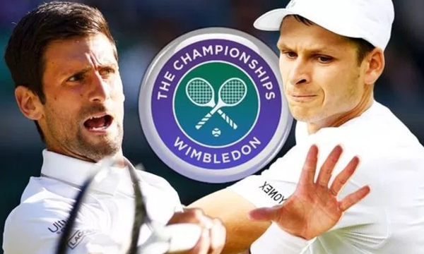 Novak Djokovic y Hubert Hurkacz