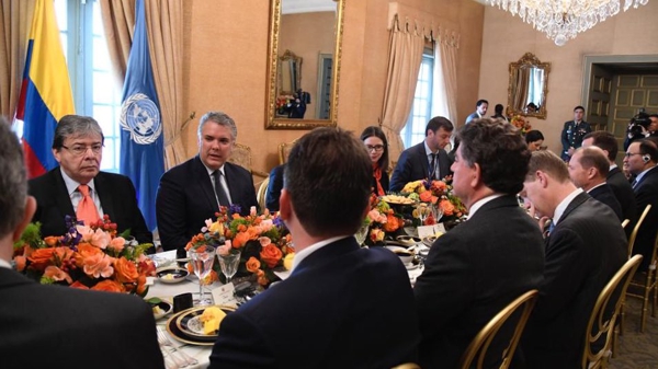 el presidente Iván Duque Márquez, le solicitó al Consejo de Seguridad de la Organización de las Naciones Unidas (ONU) que extienda por un año más la Misión de Verificación el presidente Iván Duque Márquez, le solicitó al Consejo de Seguridad de la Organización de las Naciones Unidas (ONU) que extienda por un año más la Misión de Verificación