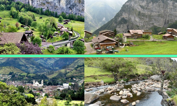 La Suiza de América desde la Silvia de Europa La Suiza de América desde la Silvia de Europa