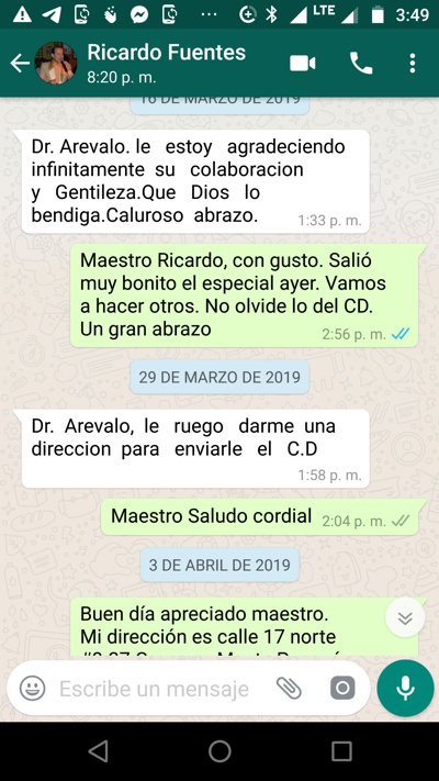 Adiós a Ricardo Fuentes Adiós a Ricardo Fuentes