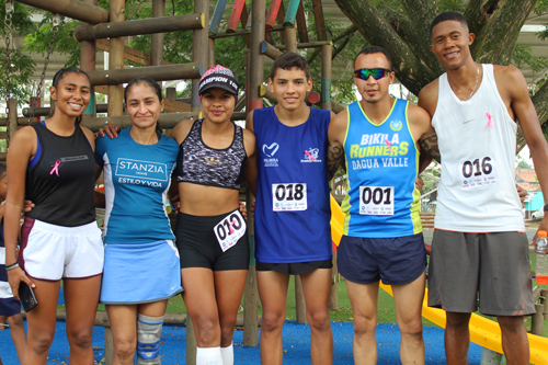 Villaricenses corrieron por la salud en el reto 4k