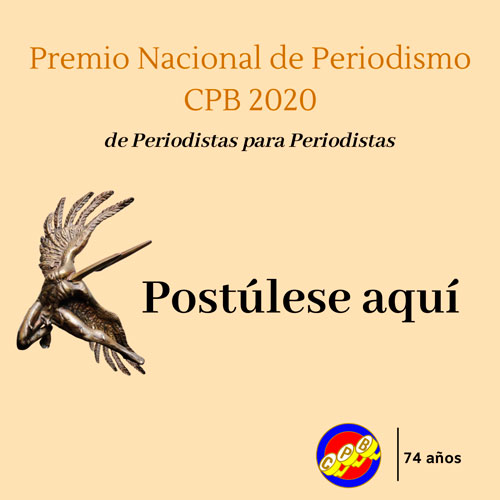 Abierta convocatoria para el Premio CPB 2020