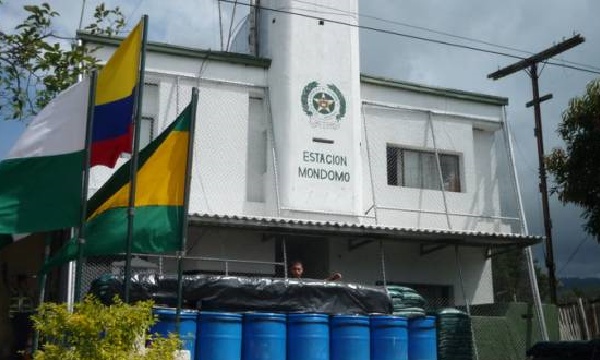 Atentado contra estación de Policía de Mondomo