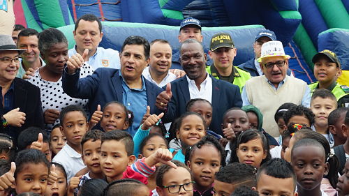 Alcalde de Cali dio el inició a clases en la sede educativa Nuevo Amanecer