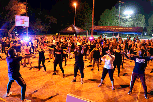 Deportistas iniciaron el año con Rumbatón Fitness Deportistas iniciaron el año con Rumbatón Fitness