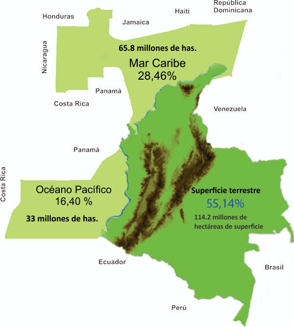 Mapa de Colombia Mapa de Colombia
