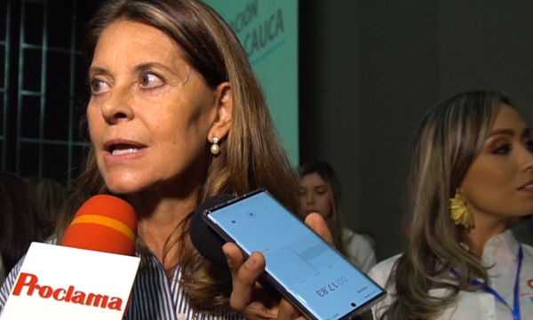 Se volvió a caer la vicepresidenta Marta Lucía Ramírez Se volvió a caer la vicepresidenta Marta Lucía Ramírez