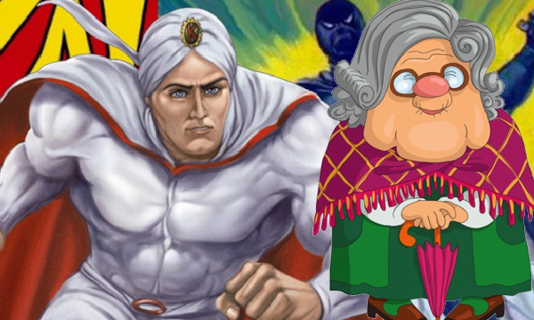 El hombre increíble es rescatado por la abuela