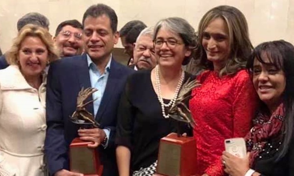 Herlency Isabel Gutiérrez con Jairo Tarazona, Esperanza Rico, Yolanda Ruiz Herlency Isabel Gutiérrez con Jairo Tarazona, Esperanza Rico, Yolanda Ruiz