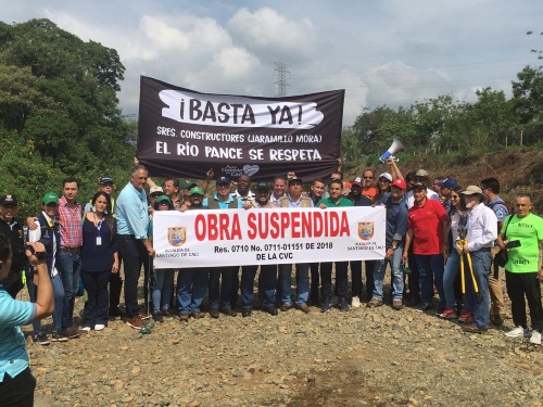Jaramillo Mora aclara rumores sobre contaminación del río Pance Jaramillo Mora aclara rumores sobre contaminación del río Pance