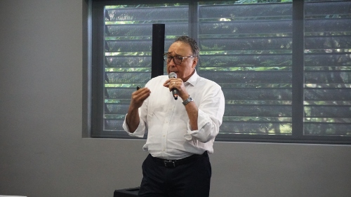 Gustavo Jaramillo Mora, gerente de la constructora Jaramillo Mora aclara rumores sobre contaminación del río Pance
