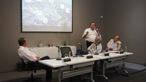 Gustavo Jaramillo Mora, gerente de la constructora Jaramillo Mora aclara rumores sobre contaminación del río Pance