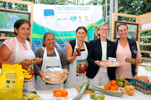 Representante de Unión Europea presente en proyectos de cooperación internacional Representante de Unión Europea presente en proyectos de cooperación internacional