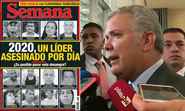 ¿ES MÁS PELIGROSO EL CORONAVIRUS O SER LÍDER SOCIAL EN COLOMBIA?