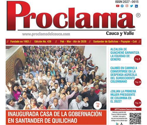 En circulación edición impresa No. 420 Proclama del Cauca y Valle En circulación edición impresa No. 420 Proclama del Cauca y Valle