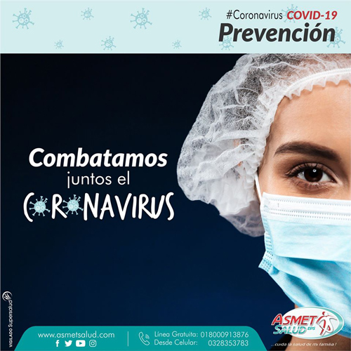 Líneas de atención en Asmet Salud 