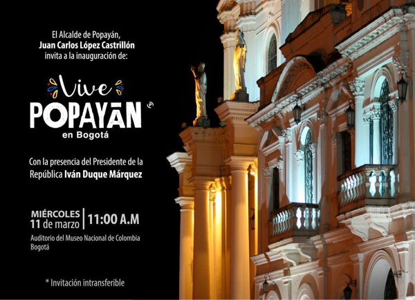 Vive Popayán en Bogotá