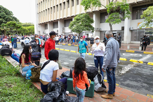 Venezolanos que fueron repatriados estaban recién llegados a Cali