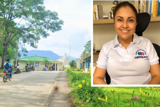 Beatriz Bohórquez Salinas, gerente E.S.E. CXAYU’CE JXUT Beatriz Bohórquez Salinas, gerente E.S.E. CXAYU’CE JXUT