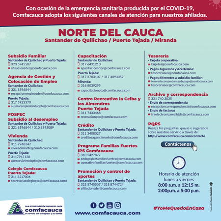Comfacauca se reinventa con un pensamiento digital Comfacauca se reinventa con un pensamiento digital