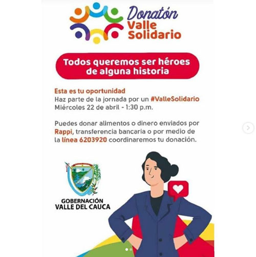 Hoy es la Gran Donatón Valle Solidario