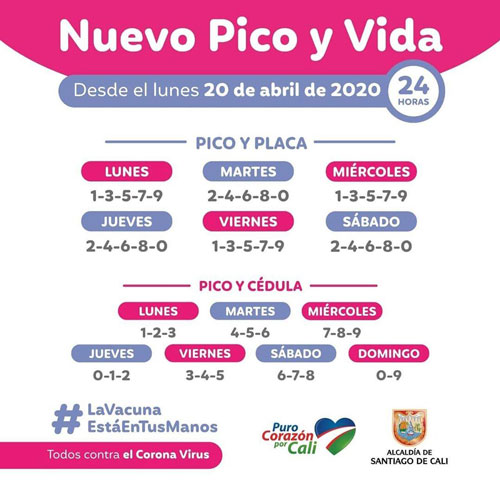 Se inició el Pico y Vida en la ciudad de Santiago de Cali
