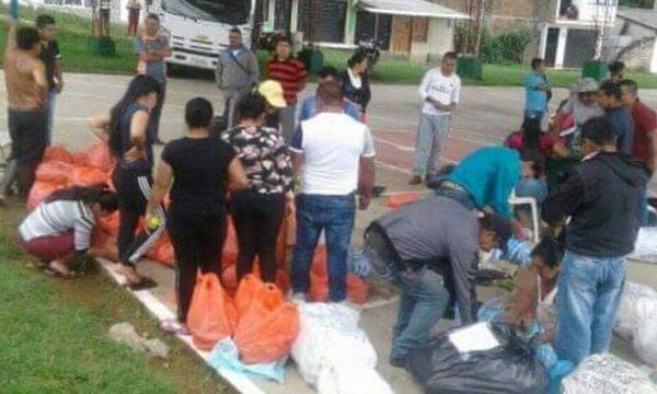Solidaridad con Colonia de Balboa residente en Popayán Solidaridad con Colonia de Balboa residente en Popayán